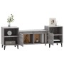 TV-Schrank aus grauem Sonoma-Sperrholz, 160 x 35 x 55 cm von vidaXL, TV-Möbel - Ref: Foro24-821202, Preis: 93,93 €, Rabatt: %