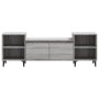 TV-Schrank aus grauem Sonoma-Sperrholz, 160 x 35 x 55 cm von vidaXL, TV-Möbel - Ref: Foro24-821202, Preis: 93,93 €, Rabatt: %