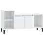 TV-Ständer aus weißem, glänzendem Sperrholz 100x35x55 cm von vidaXL, TV-Möbel - Ref: Foro24-821182, Preis: 60,90 €, Rabatt: %
