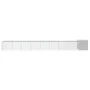 Gallinero de acero galvanizado gris 900x91x100 cm de vidaXL, Jaulas y habitáculos para animales pequeños - Ref: Foro24-310646...