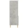Concrete gray plywood tall sideboard 40x36x110 cm by vidaXL, Sideboards - Ref: Foro24-821240, Price: 60,90 €, Discount: %