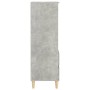 Hohes Sideboard aus betongrauem Sperrholz, 40 x 36 x 110 cm von vidaXL, Sideboards - Ref: Foro24-821240, Preis: 61,50 €, Raba...