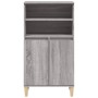 Hohes Sideboard aus Sperrholz in Sonoma-Grau, 60 x 36 x 110 cm von vidaXL, Sideboards - Ref: Foro24-821226, Preis: 81,90 €, R...