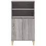 Hohes Sideboard aus Sperrholz in Sonoma-Grau, 60 x 36 x 110 cm von vidaXL, Sideboards - Ref: Foro24-821226, Preis: 80,92 €, R...