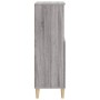 Hohes Sideboard aus Sperrholz in Sonoma-Grau, 60 x 36 x 110 cm von vidaXL, Sideboards - Ref: Foro24-821226, Preis: 81,90 €, R...