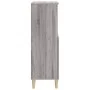 Hohes Sideboard aus Sperrholz in Sonoma-Grau, 60 x 36 x 110 cm von vidaXL, Sideboards - Ref: Foro24-821226, Preis: 80,92 €, R...