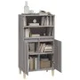 Hohes Sideboard aus Sperrholz in Sonoma-Grau, 60 x 36 x 110 cm von vidaXL, Sideboards - Ref: Foro24-821226, Preis: 80,92 €, R...