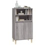 Hohes Sideboard aus Sperrholz in Sonoma-Grau, 60 x 36 x 110 cm von vidaXL, Sideboards - Ref: Foro24-821226, Preis: 81,90 €, R...