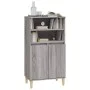 Hohes Sideboard aus Sperrholz in Sonoma-Grau, 60 x 36 x 110 cm von vidaXL, Sideboards - Ref: Foro24-821226, Preis: 80,92 €, R...