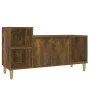 TV-Schrank aus geräuchertem Eichensperrholz 100x35x55 cm von vidaXL, TV-Möbel - Ref: Foro24-821177, Preis: 54,86 €, Rabatt: %