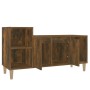 Mueble para TV madera contrachapada roble ahumado 100x35x55 cm de vidaXL, Muebles TV - Ref: Foro24-821177, Precio: 55,66 €, D...