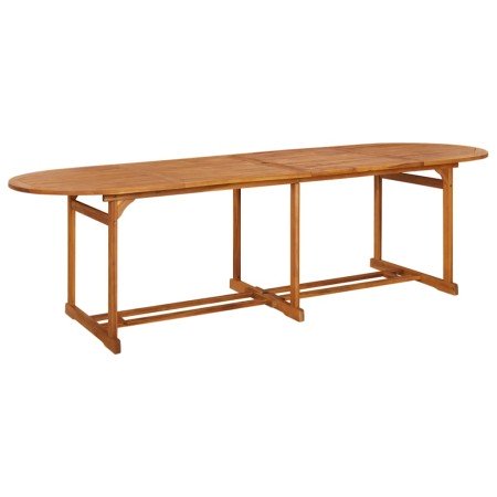 Mesa de comedor jardín 280x90x75 cm madera maciza de acacia en Mesas de jardín | Comprar online en Foro24