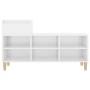 Schuhschrank aus Sperrholz weiß glänzend 102x36x60 cm von vidaXL, Schuhregale und Schuhorganisatoren - Ref: Foro24-821206, Pr...