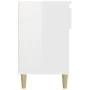 Mueble zapatero madera contrachapada blanco brillo 102x36x60 cm de vidaXL, Zapateros y organizadores de calzado - Ref: Foro24...