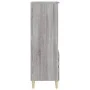 Tall Sonoma gray plywood sideboard 40x36x110 cm by vidaXL, Sideboards - Ref: Foro24-821242, Price: 63,45 €, Discount: %