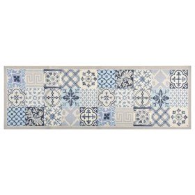 Alfombra de cocina lavable mosaico 60x300 cm
