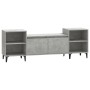 Concrete gray plywood TV cabinet 160x35x55 cm by vidaXL, TV Furniture - Ref: Foro24-821200, Price: 97,99 €, Discount: %