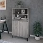 Hohes Sideboard aus Sperrholz in Sonoma-Grau, 60 x 36 x 110 cm von vidaXL, Sideboards - Ref: Foro24-821234, Preis: 104,87 €, ...