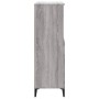 Hohes Sideboard aus Sperrholz in Sonoma-Grau, 60 x 36 x 110 cm von vidaXL, Sideboards - Ref: Foro24-821234, Preis: 106,27 €, ...