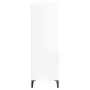 High glossy white plywood sideboard 60x36x110 cm by vidaXL, Sideboards - Ref: Foro24-821230, Price: 114,89 €, Discount: %