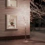 Abedul artificial blanco con 240 LEDs blanco cálido 300 cm by vidaXL, Christmas trees - Ref: Foro24-345146, Price: 96,84 €, D...