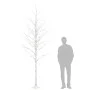 Abedul artificial blanco con 240 LEDs blanco cálido 300 cm by vidaXL, Christmas trees - Ref: Foro24-345146, Price: 96,84 €, D...