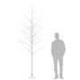 Abedul artificial blanco con 240 LEDs blanco cálido 300 cm by vidaXL, Christmas trees - Ref: Foro24-345146, Price: 98,87 €, D...