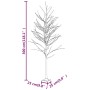 Abedul artificial blanco con 240 LEDs blanco cálido 300 cm by vidaXL, Christmas trees - Ref: Foro24-345146, Price: 98,87 €, D...