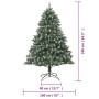 Künstlicher Weihnachtsbaum mit PVC-Stütze 240 cm von vidaXL, Weihnachtsbäume - Ref: Foro24-345163, Preis: 187,14 €, Rabatt: %