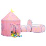 Pink children's play tent 301x120x128 cm by vidaXL, Play tents and tunnels - Ref: Foro24-93677, Price: 67,76 €, Discount: %
