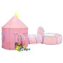 Rosa Kinderspielzelt 301x120x128 cm von vidaXL, Spielzelte und Tunnel - Ref: Foro24-93677, Preis: 65,87 €, Rabatt: %