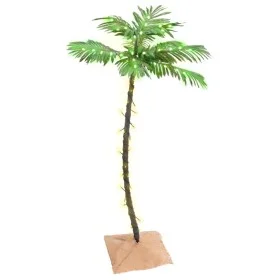 Artificial palm tree with 72 warm white LEDs 120 cm by vidaXL, Christmas trees - Ref: Foro24-345136, Price: 31,91 €, Discount: %