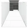 Hühnerkäfig anthrazitfarbener verzinkter Stahl 600x91x100 cm von vidaXL, Käfige und Lebensräume für Kleintiere - Ref: Foro24-...