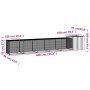 Chicken cage anthracite galvanized steel 600x91x100 cm by vidaXL, Cages and habitats for small animals - Ref: Foro24-3106455,...