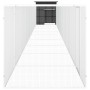 Hühnerkäfig anthrazitfarbener verzinkter Stahl 1000x91x100 cm von vidaXL, Käfige und Lebensräume für Kleintiere - Ref: Foro24...