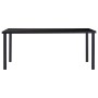 9-piece black synthetic leather dining set by vidaXL, Furniture sets for kitchens and dining rooms - Ref: Foro24-3053112, Pri...