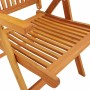 Sillas de jardín plegables 2 uds madera maciza de eucalipto