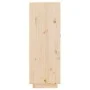 Botellero de madera maciza de pino 45x34x100 cm de vidaXL, Armarios para vino y licores - Ref: Foro24-821532, Precio: 83,16 €...