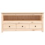 TV-Schrank aus massivem Kiefernholz 114x35x52 cm von vidaXL, TV-Möbel - Ref: Foro24-821502, Preis: 87,88 €, Rabatt: %