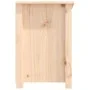 Solid pine wood TV stand 114x35x52 cm by vidaXL, TV Furniture - Ref: Foro24-821502, Price: 95,83 €, Discount: %