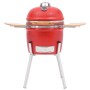 Barbacoa ahumadora Kamado de cerámica 81 cm