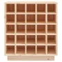 Massiver Kiefernholz-Weinregal 55,5x34x61 cm von vidaXL, Wein- und Spirituosenschränke - Ref: Foro24-821527, Preis: 93,38 €, ...