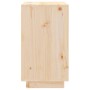 Botellero de madera maciza de pino 55,5x34x61 cm