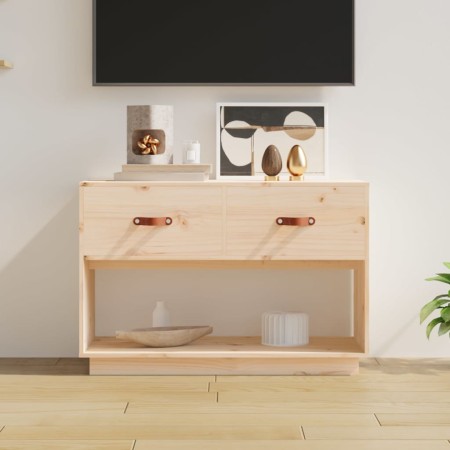 TV-Schrank aus massivem Kiefernholz, 90 x 40 x 60 cm von vidaXL, TV-Möbel - Ref: Foro24-821522, Preis: 82,46 €, Rabatt: %