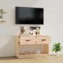 TV-Schrank aus massivem Kiefernholz, 90 x 40 x 60 cm von vidaXL, TV-Möbel - Ref: Foro24-821522, Preis: 81,49 €, Rabatt: %