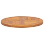 Superficie de mesa redonda madera maciza de teca 2,5 cm 50 cm