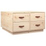 Couchtisch aus massivem Kiefernholz, 80 x 80 x 45 cm von vidaXL, Couchtisch - Ref: Foro24-821517, Preis: 134,65 €, Rabatt: %
