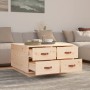 Couchtisch aus massivem Kiefernholz, 80 x 80 x 45 cm von vidaXL, Couchtisch - Ref: Foro24-821517, Preis: 134,65 €, Rabatt: %