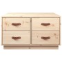 Mesa de centro de madera maciza de pino 80x80x45 cm de vidaXL, Mesas de centro - Ref: Foro24-821517, Precio: 134,65 €, Descue...