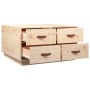 Couchtisch aus massivem Kiefernholz, 80 x 80 x 45 cm von vidaXL, Couchtisch - Ref: Foro24-821517, Preis: 134,65 €, Rabatt: %